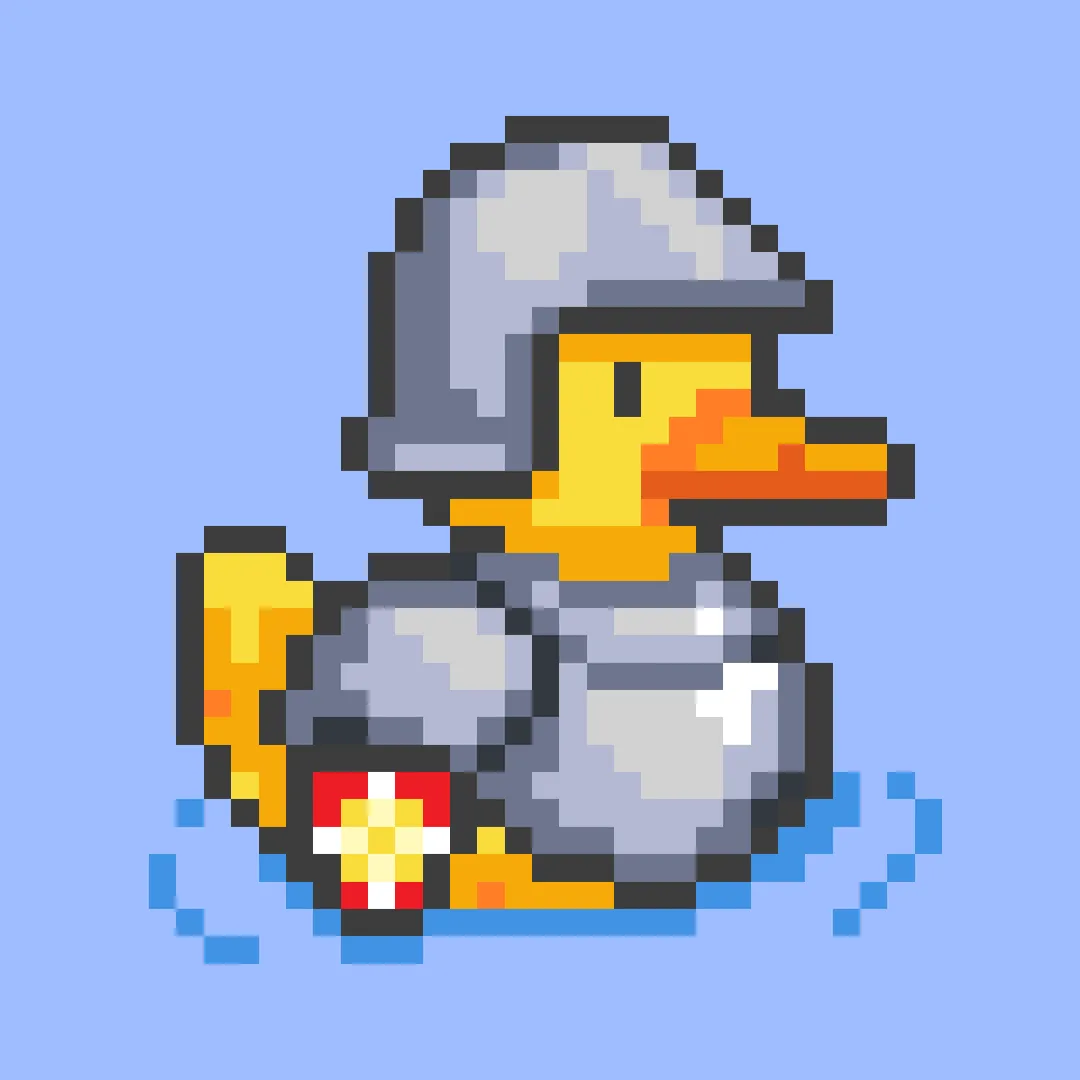 Canard gardien par Leflopla