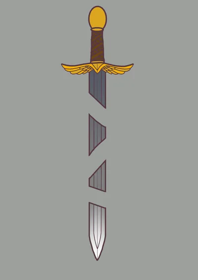 épée de l_oeuf d_or briser par Leflopla