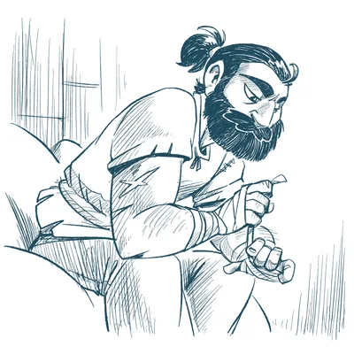 Someul (noir et blanc) par ZatZatZatou